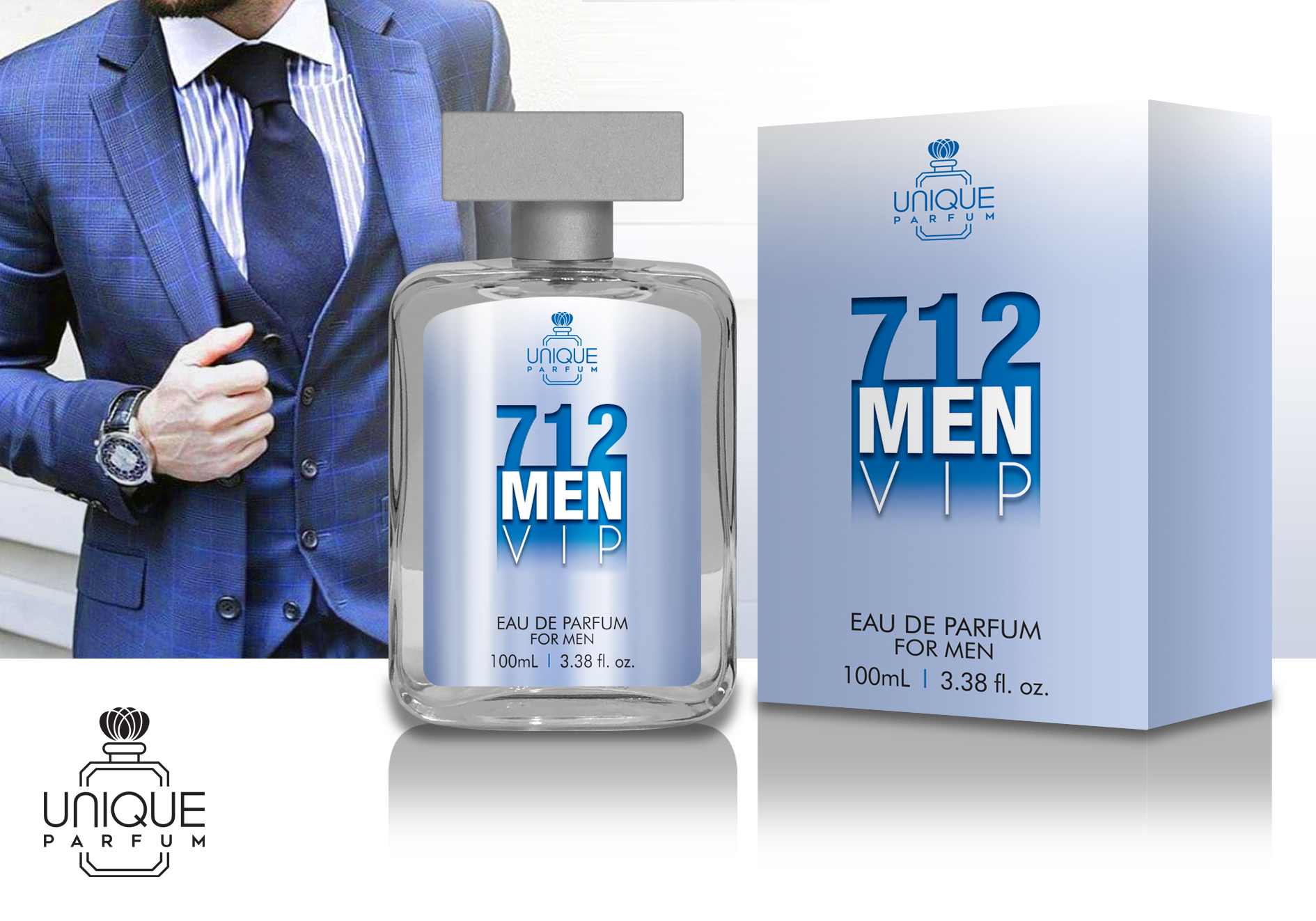 712 VIP Eau de Parfum for men